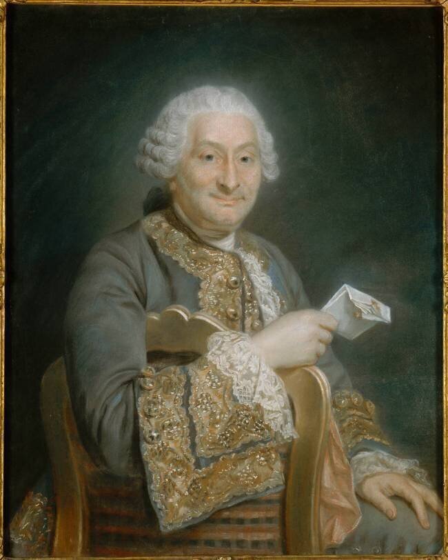 Portrait d'homme, dit Monsieur d'Albespierre Quentin de La Tour