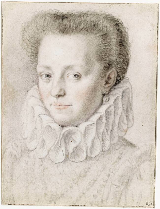 Portrait d'une femme, de trois quarts vers la droite Frans Pourbus the Younger