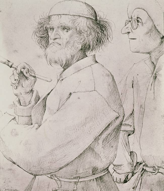 The Painter and the Art Lover Pieter Brueghel the Elder
