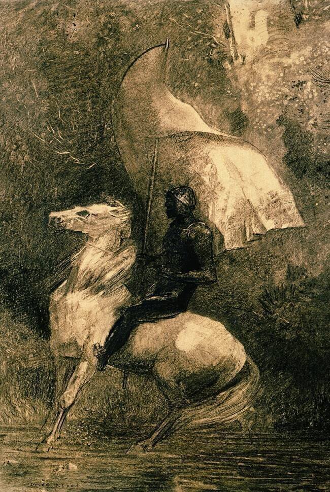 A Knight Odilon Redon