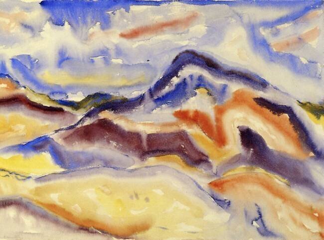 Abstract Landscape Charles Demuth