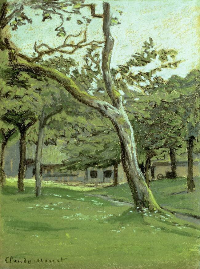 An Orchard Claude Monet