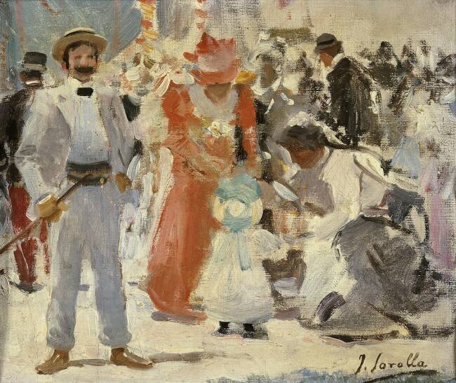 At the Fair Joaquin Sorolla y Bastida