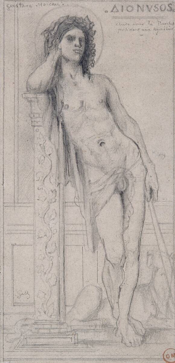 Bacchus présidant aux Hyménées Gustave Moreau