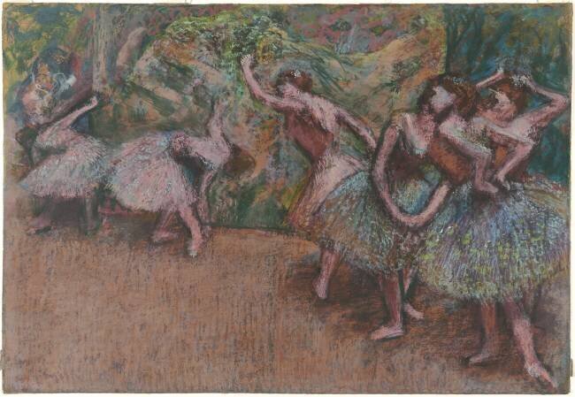 Ballet Scene Edgar Degas