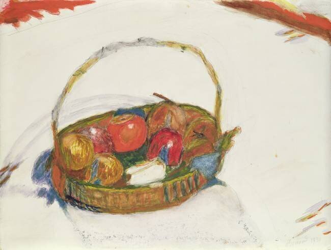 Basket of Fruit Pierre Bonnard