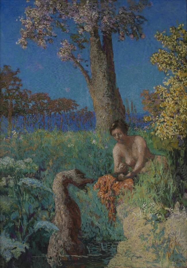 Bucolic fishing Ker-Xavier Roussel