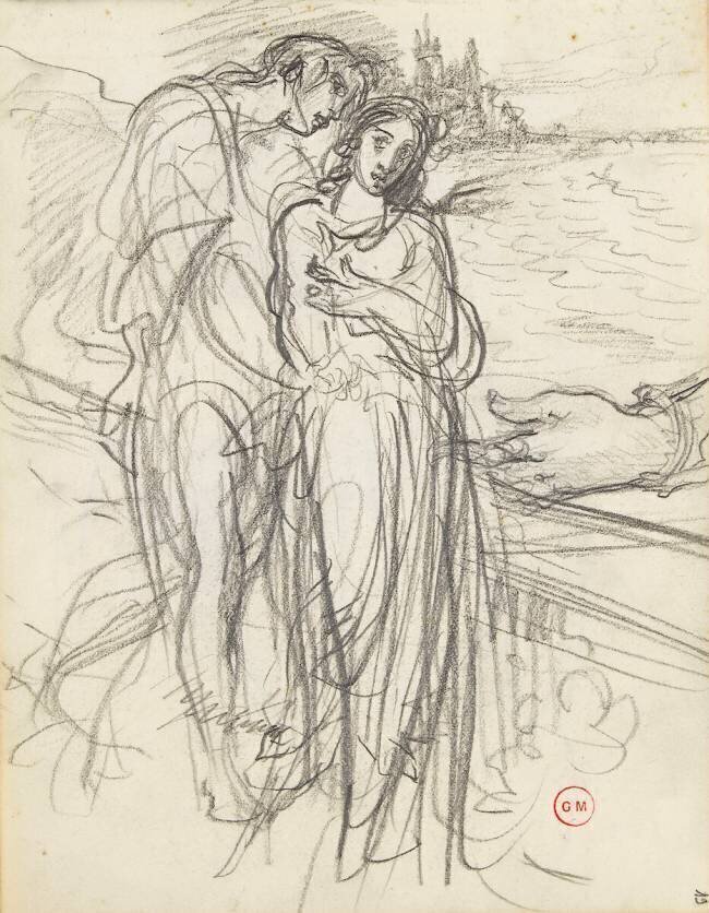 Carnet de dessins Gustave Moreau