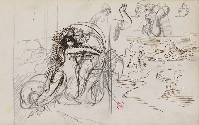 Carnet d'études Gustave Moreau
