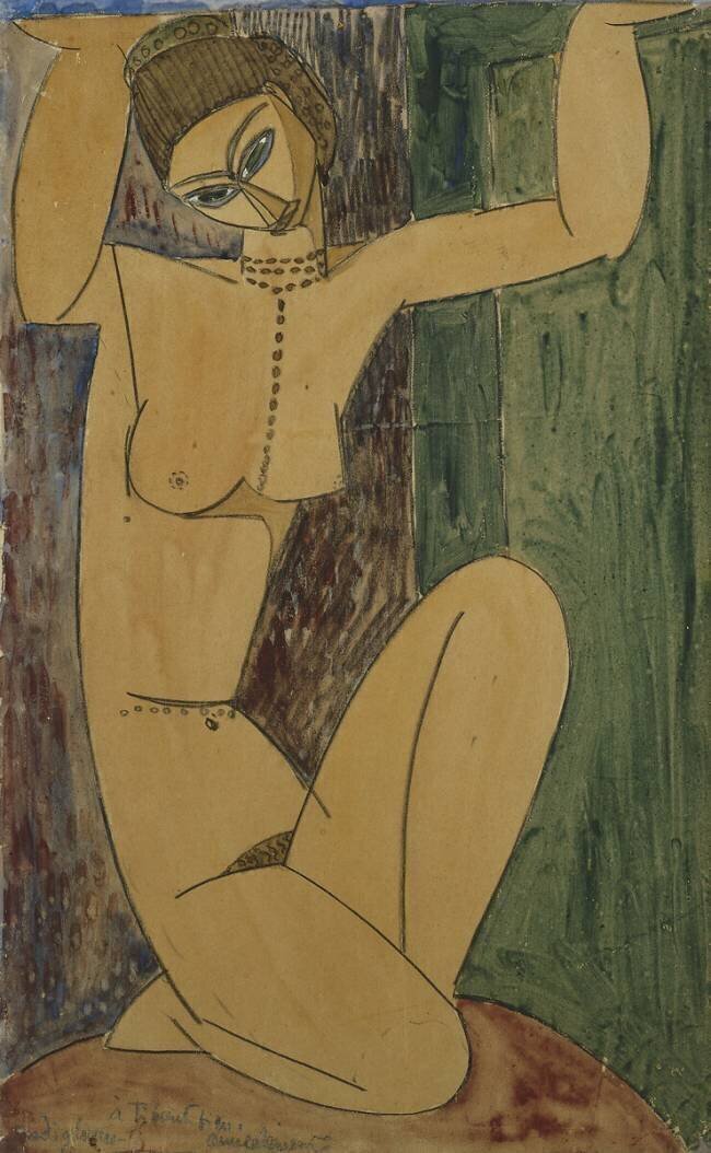 Caryatid Amedeo Modigliani