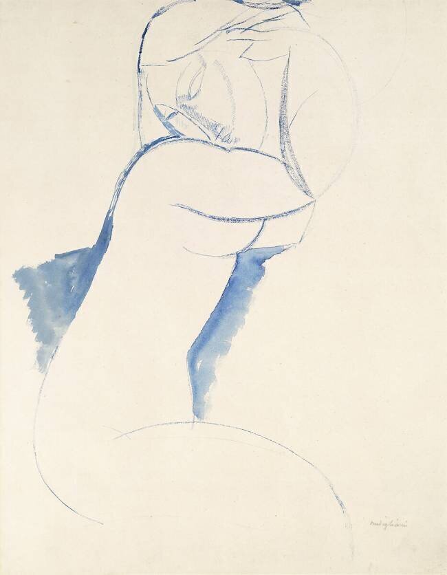 Caryatide Amedeo Modigliani