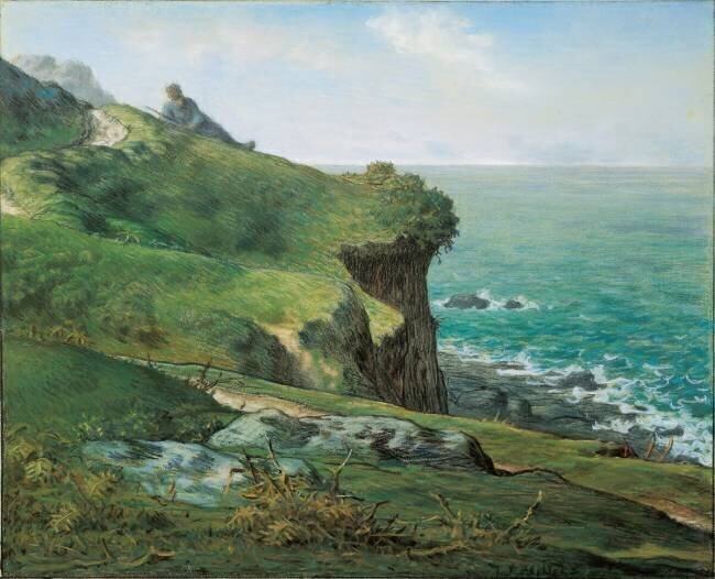 Cliffs of Gréville Jean-François Millet