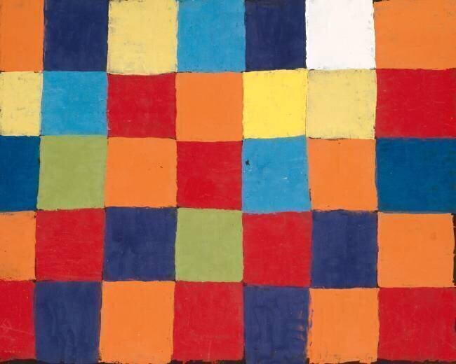 Colour chart Paul Klee