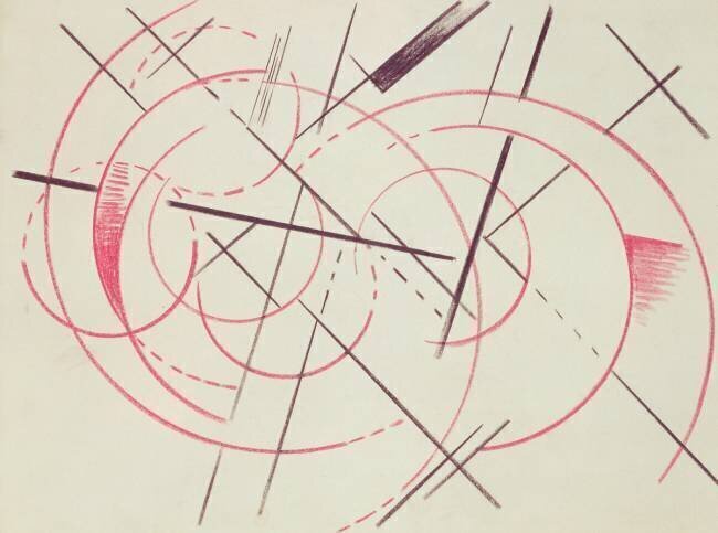 Constructivist Composition Lioubov Popova