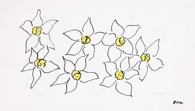 Daffodils Henri Matisse