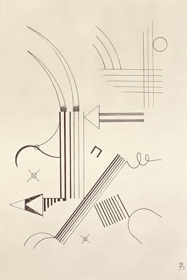 Drawing Wassily Kandinsky