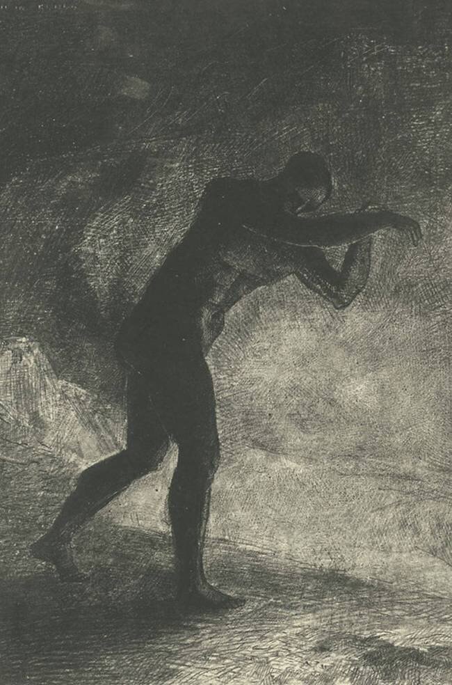 Et l'homme parut Odilon Redon