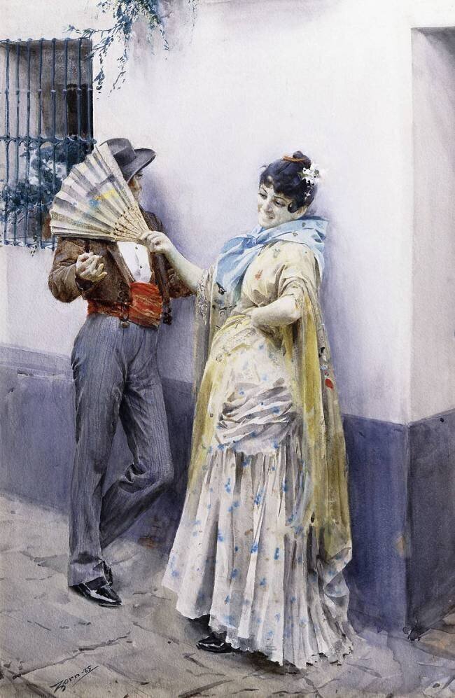 Flirtation Anders Zorn