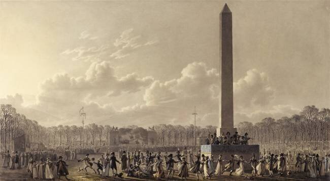 Games and Dances at the Tuileries  Louis-Pierre Baltard de la Fresque
