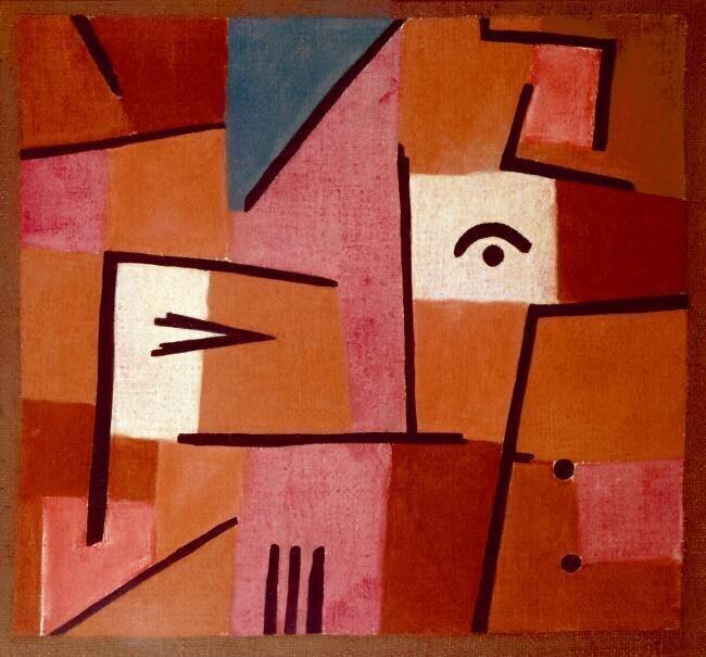 Gaze in the Red Paul Klee