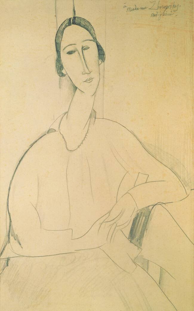 Hanka Zborowska Amedeo Modigliani