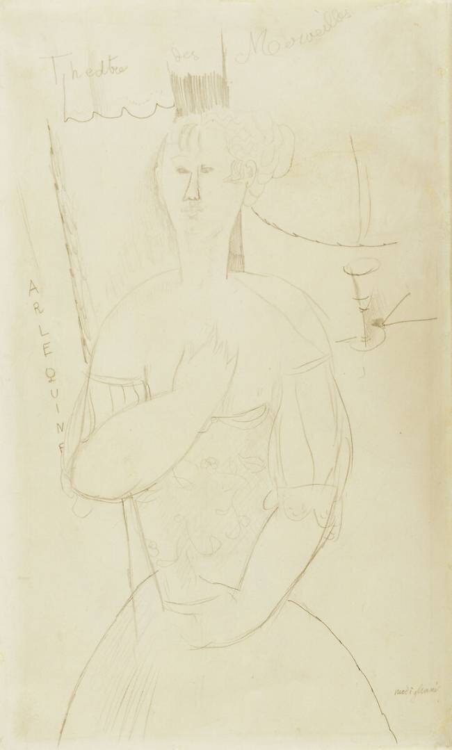Harlequin Amedeo Modigliani