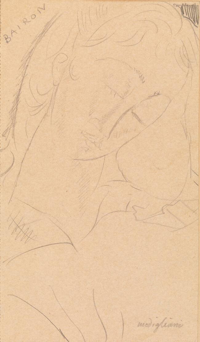Head - Bairon Amedeo Modigliani