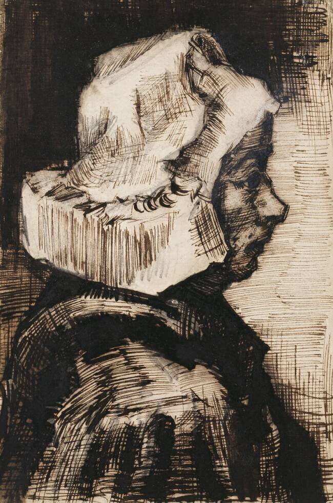 Head of a Peasant Woman Vincent van Gogh