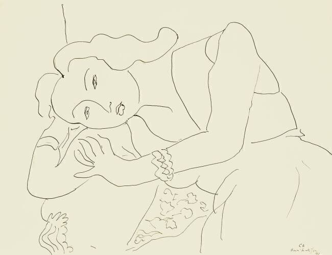 Head of a woman Henri Matisse
