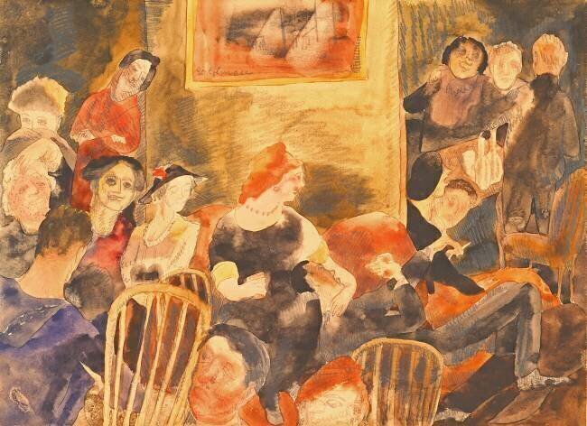 Illustration of Society Charles Demuth