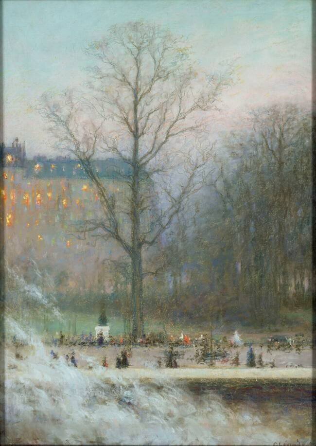 Jardins de Paris: square des Batignolles Charles Léandre