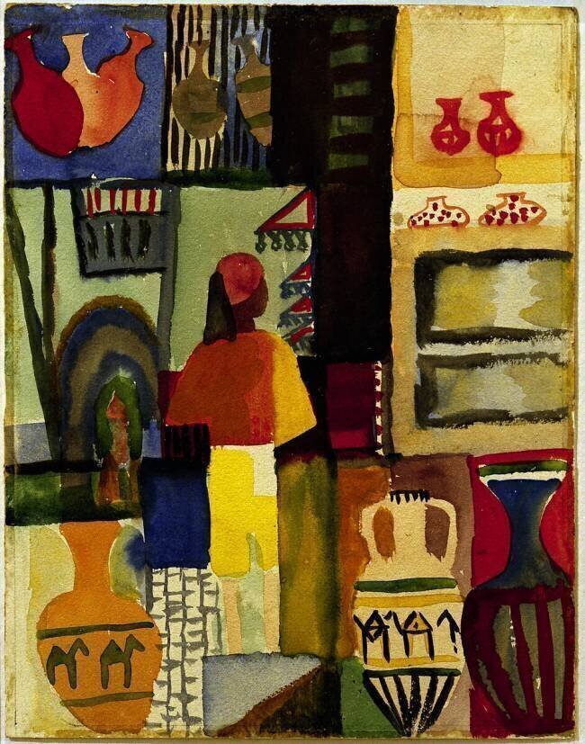 Jug Seller August Macke