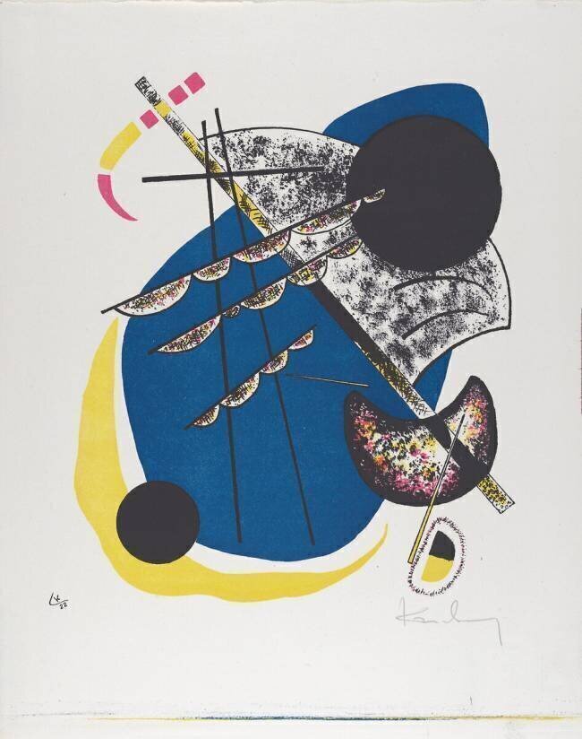 Kleine Welten II Wassily Kandinsky