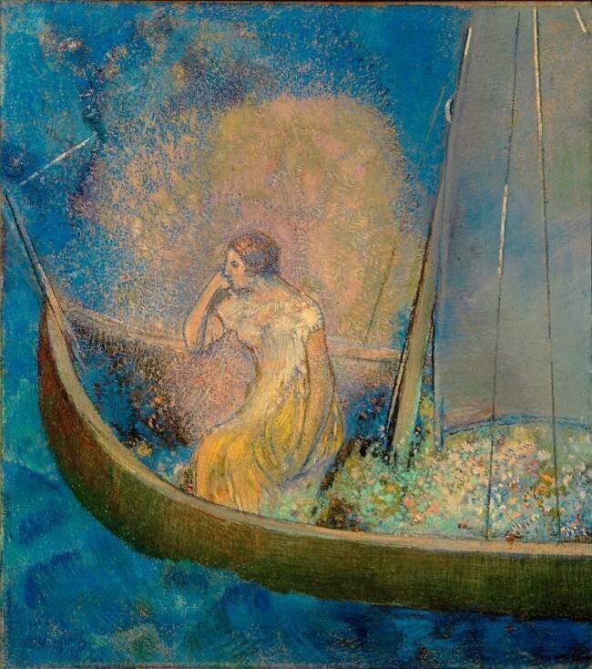 La Barque Odilon Redon