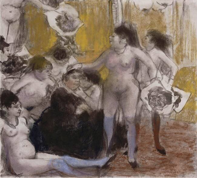 La Fête de la patronne Edgar Degas