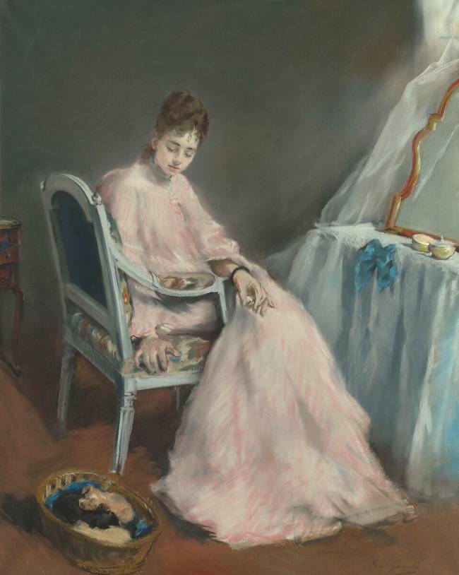 La matinée rose Eva Gonzales