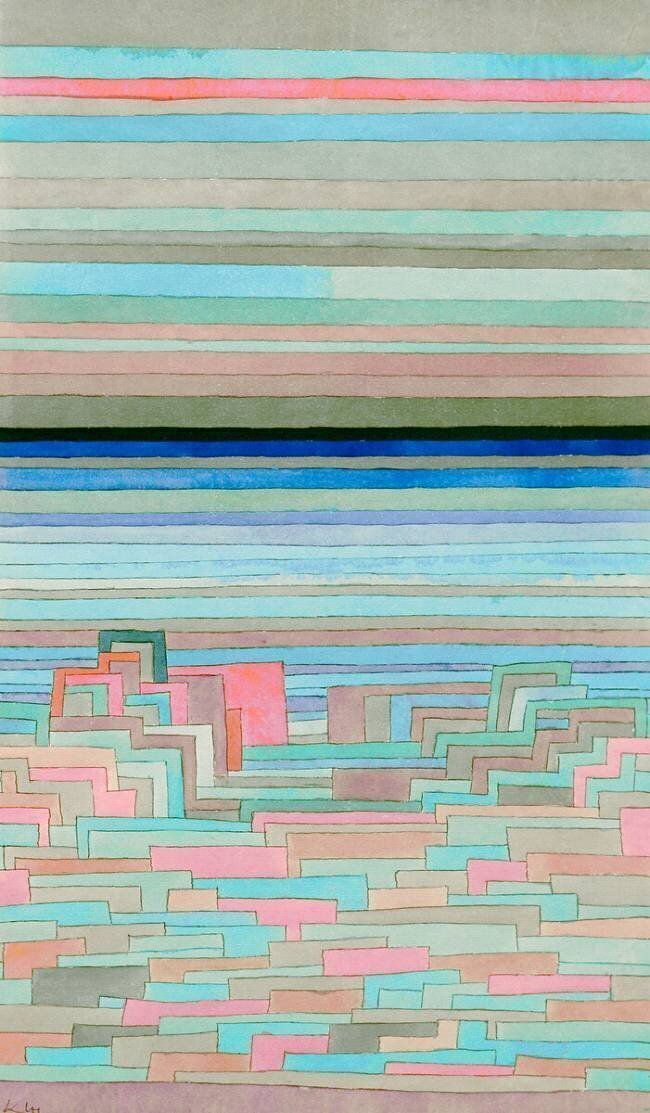 Lagoon City Paul Klee