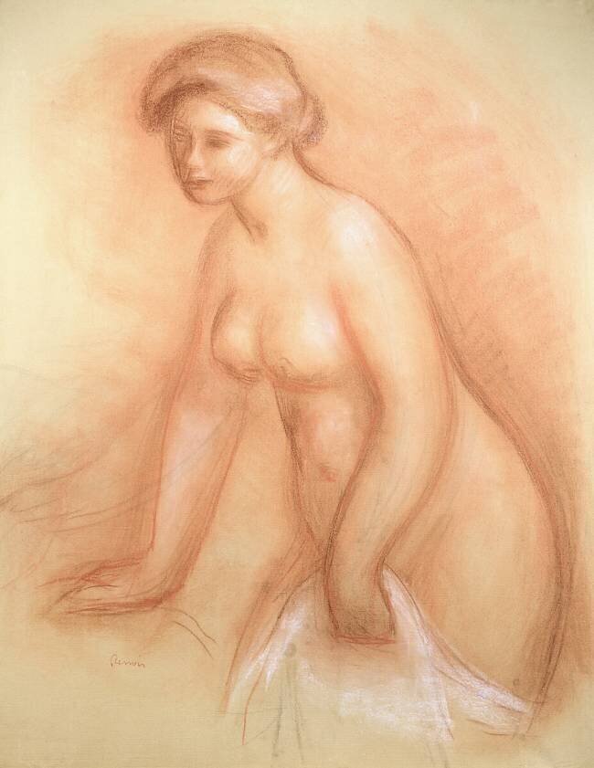 Large Bather Auguste Renoir