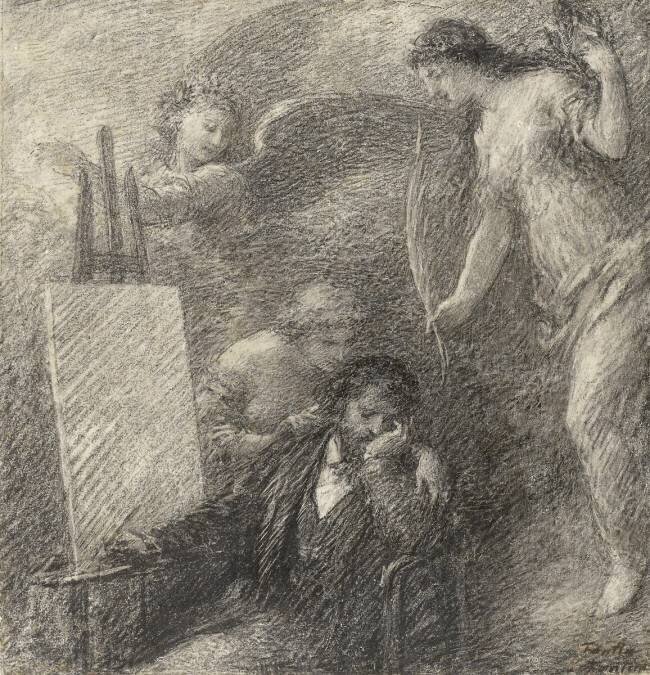 Le Découragement de l'artiste Henri Fantin-Latour