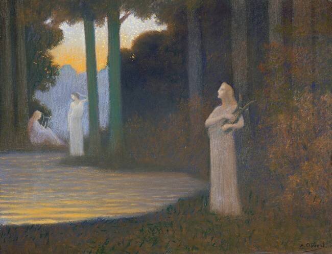 Le lyrisme dans la forêt Alphonse Osbert