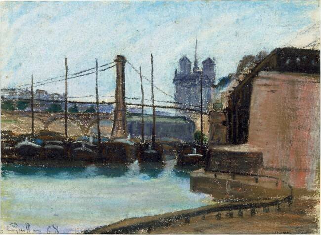Le pont d'Austerlitz Armand Guillaumin