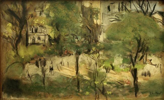 Le square Berlioz Edouard Vuillard