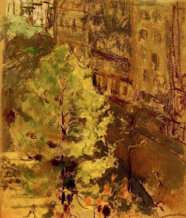 Le square Berlioz Edouard Vuillard