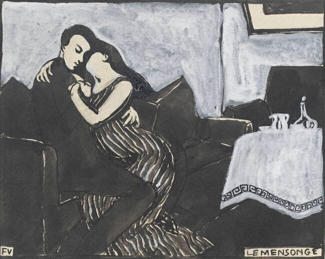 Les intimités : le mensonge Félix Vallotton