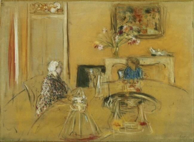Lunch at Clayes Castle Edouard Vuillard