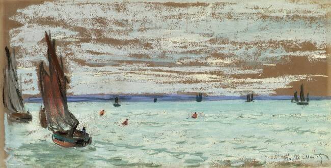 Open Sea Claude Monet