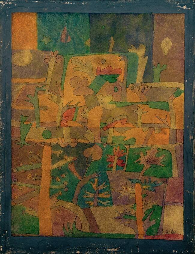 Oriental Garden Paul Klee