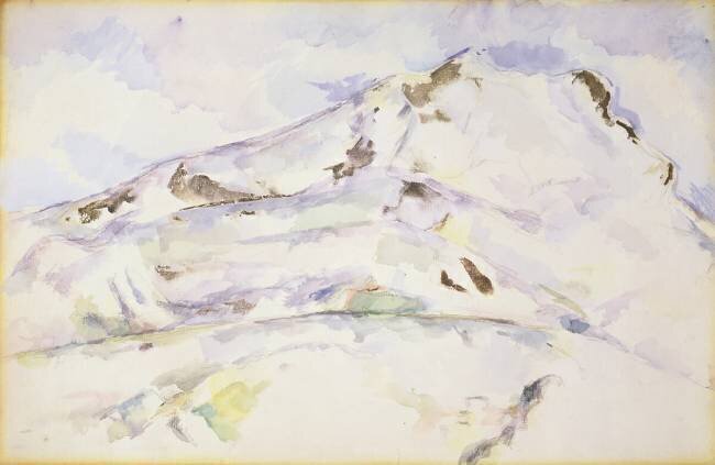 Peak of Ste. Victoire Paul Cézanne