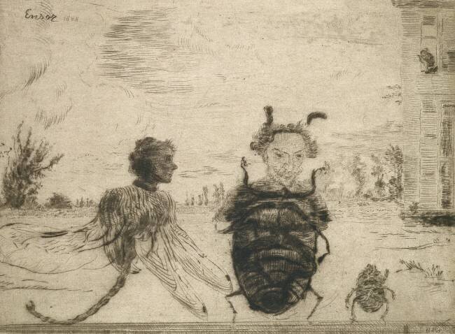 Peculiar Insects James Ensor