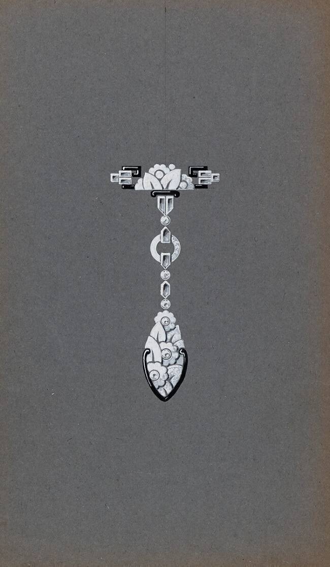 Pendant watch  anonymous